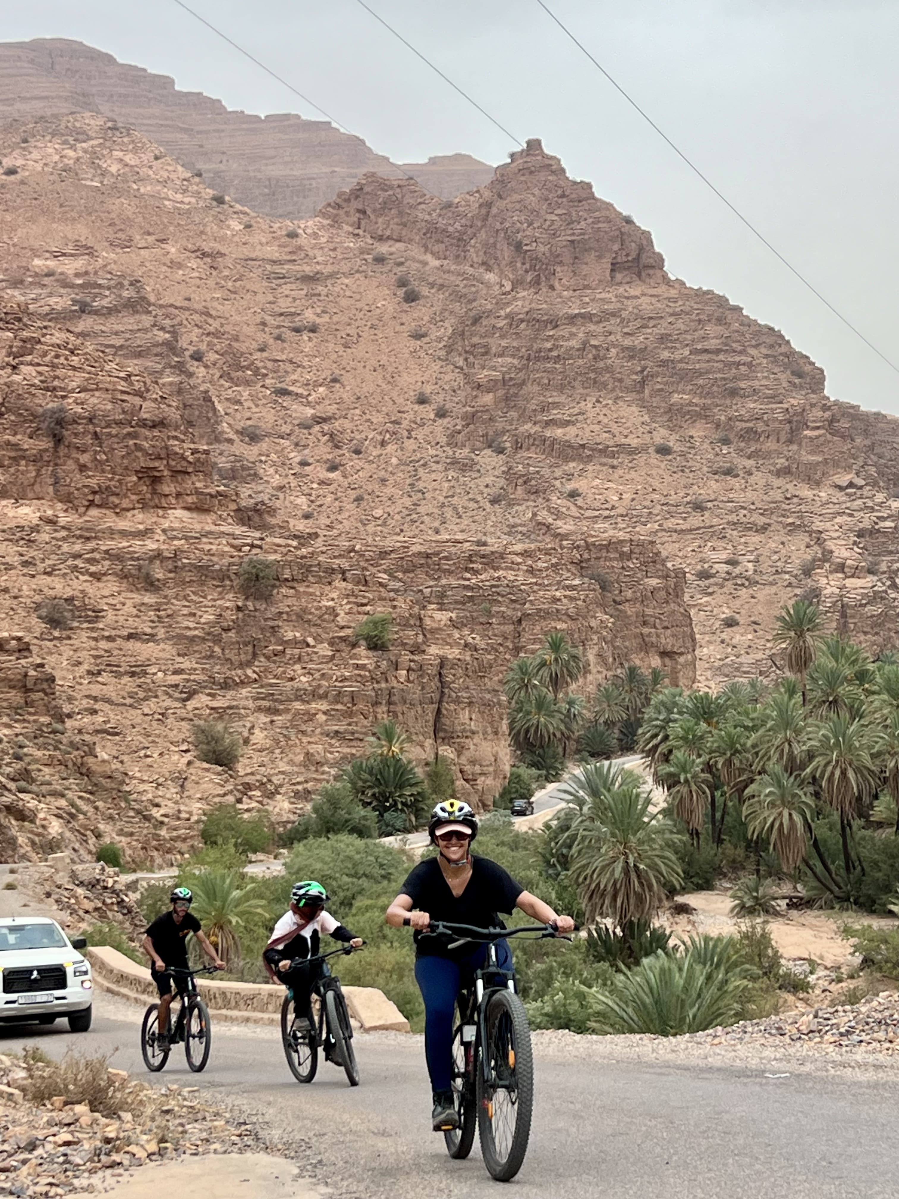 Hiking through Morocco
